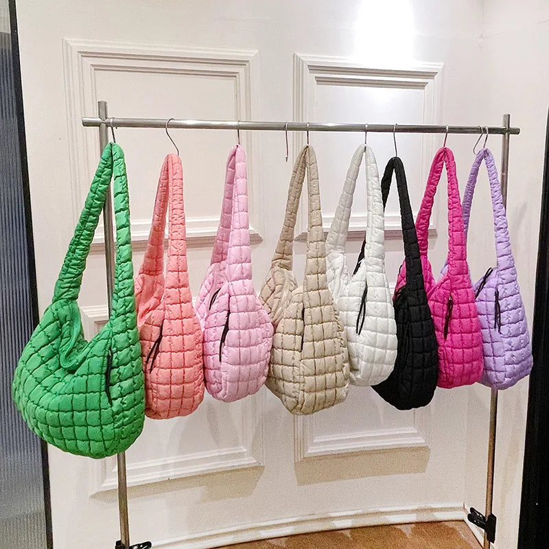 SUPERB - Elegant gathered shoulder bag-Elly Rose