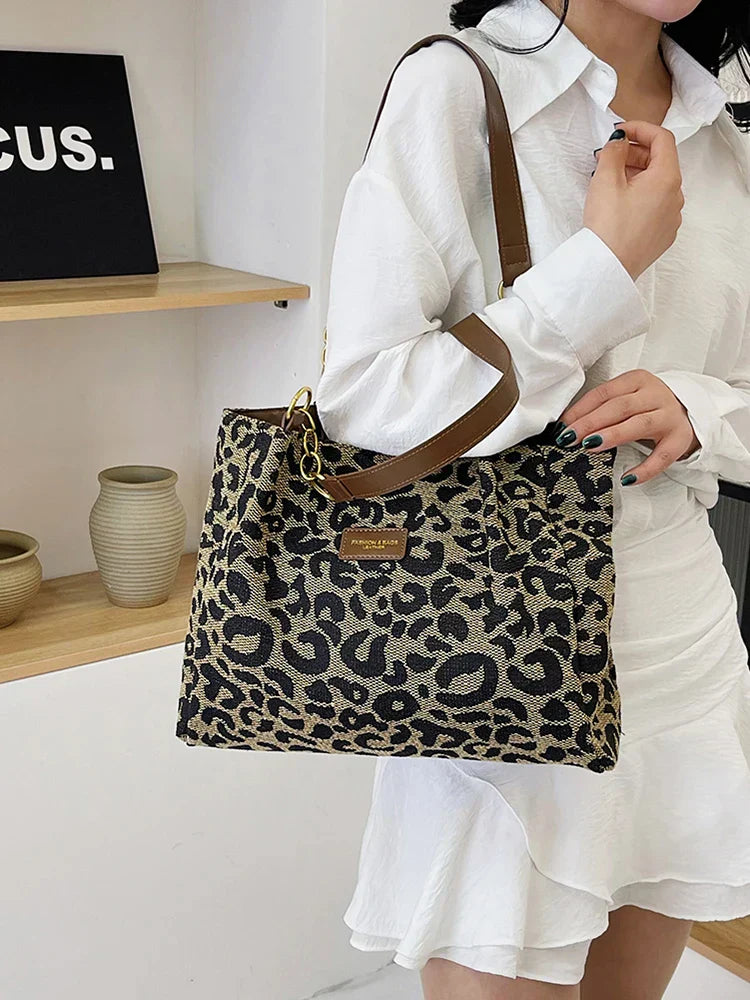 PersonaBag - Cute leopard shoulder bag-Elly Rose