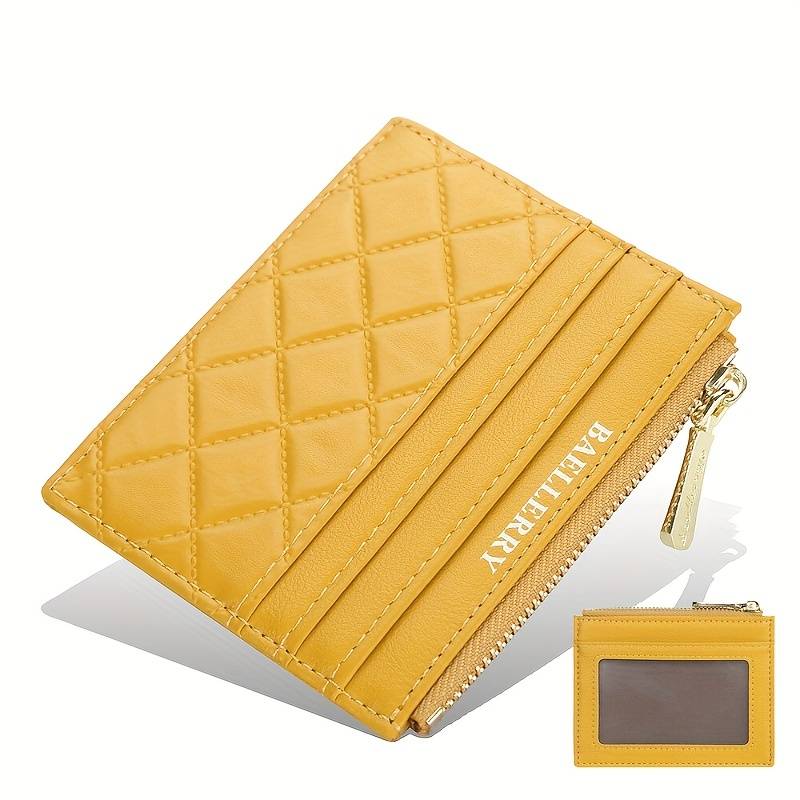 Quilted cardholder | Compact and trendy-Elly Rose