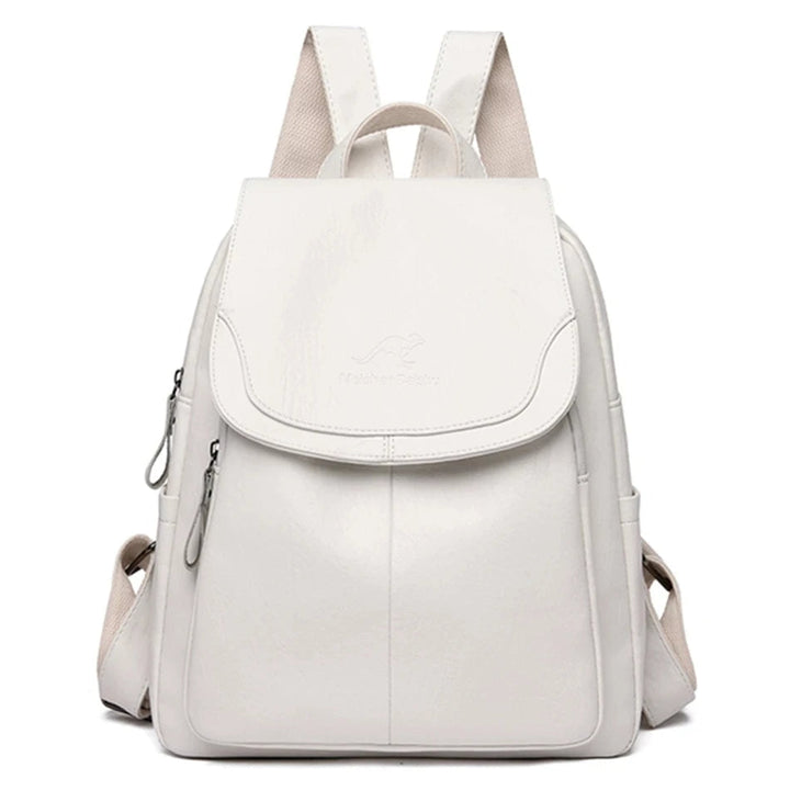 Leilani - Secure Leather Backpack for Elegant Women-Elly Rose