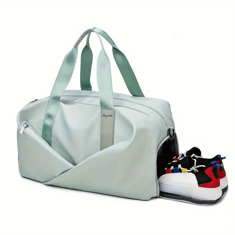 SplitStyle - Women's travel bag with wet/dry divider-Elly Rose