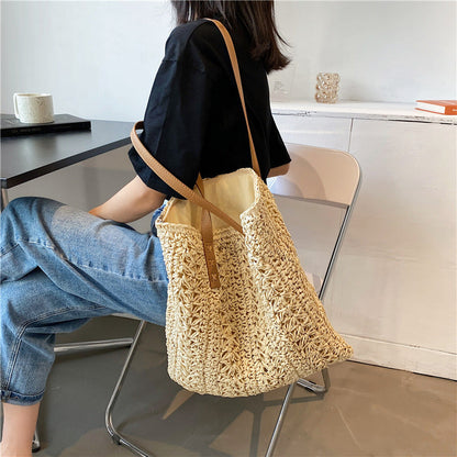 Sosun - Large woven bag-Elly Rose