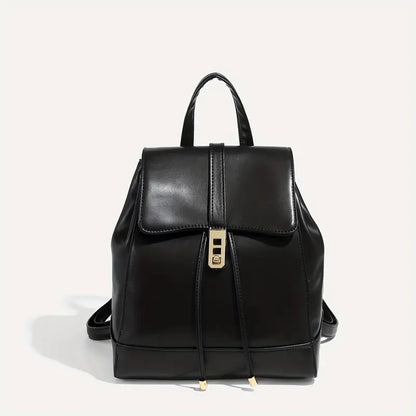 Ziah | Elegant leather travel backpack for women-Elly Rose