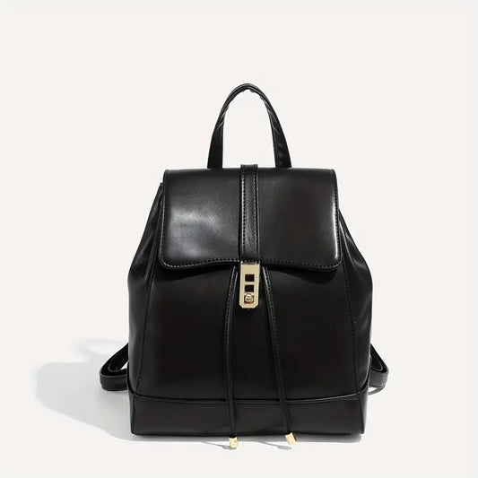 Ziah | Elegant leather travel backpack for women-Elly Rose