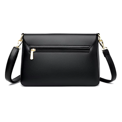 Elegant vegan leather handbag-Elly Rose