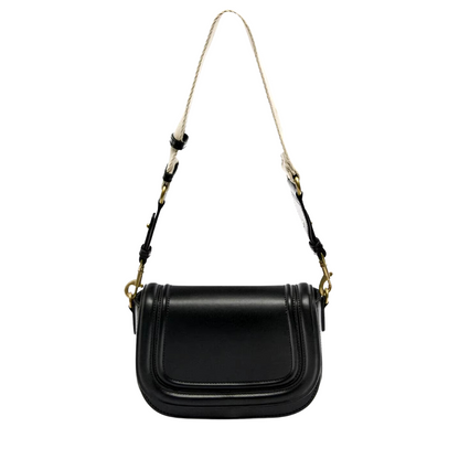 Elegant black handbag for women-Elly Rose