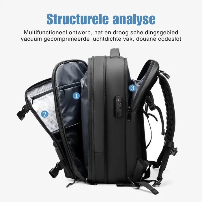 TravelPro - Vacuum backpack-Elly Rose