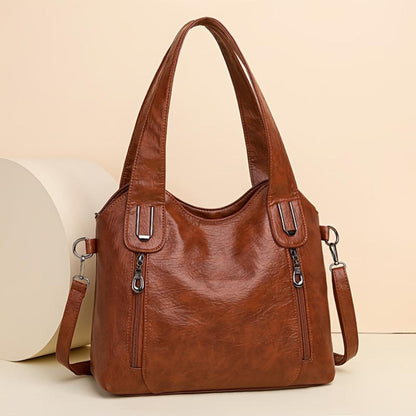 Emma Retro Tote Shoulder Bag-Elly Rose