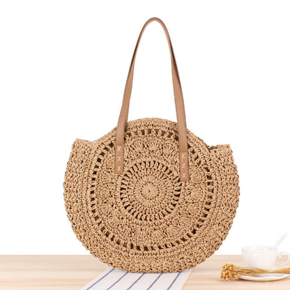 MiMona - Straw Handbag-Elly Rose