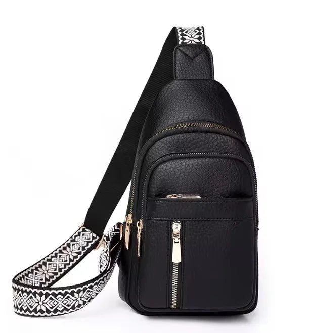 PEAK - Leather shoulder bag for ladies-Elly Rose