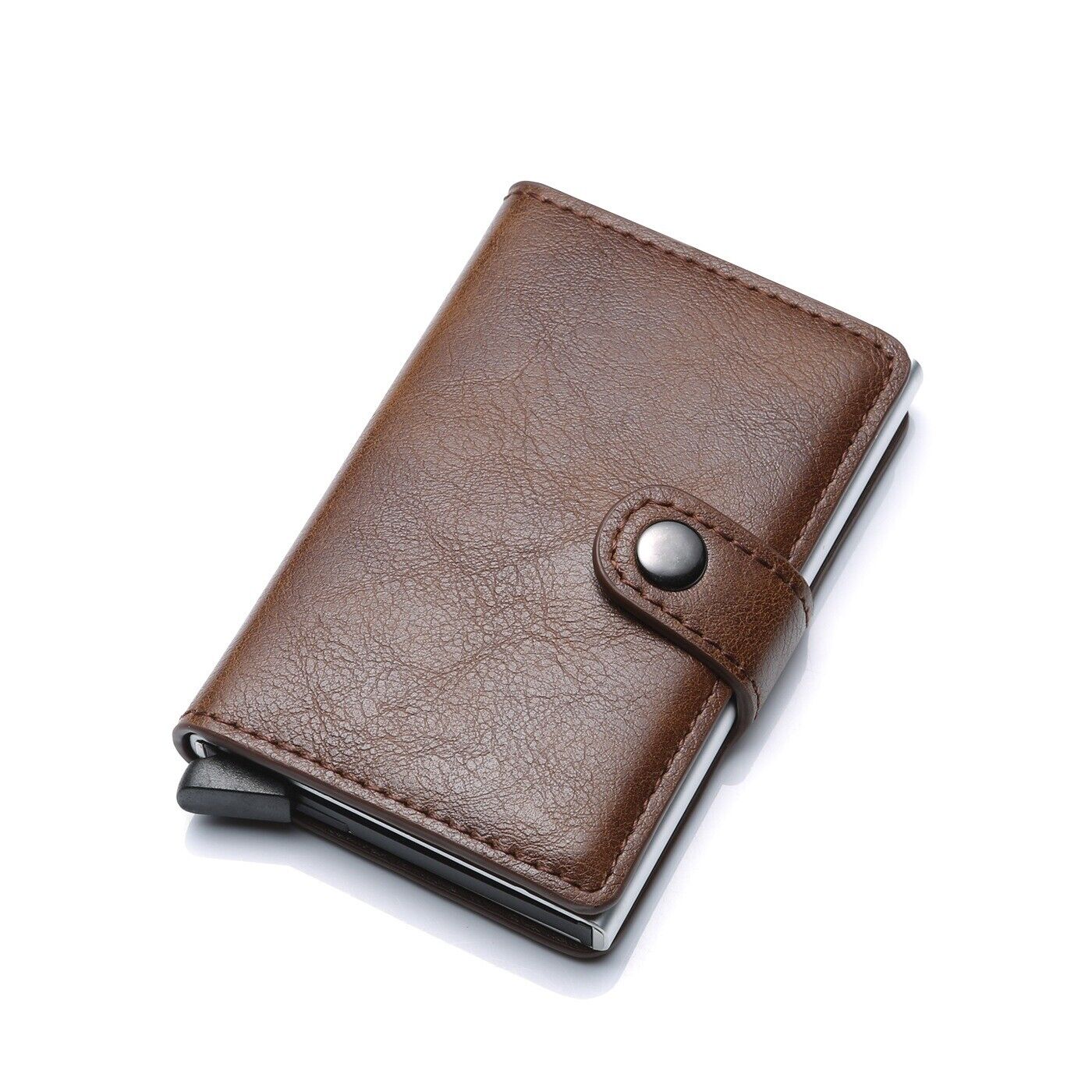 Card holder with aluminium money clip | Compact and practical-Elly Rose