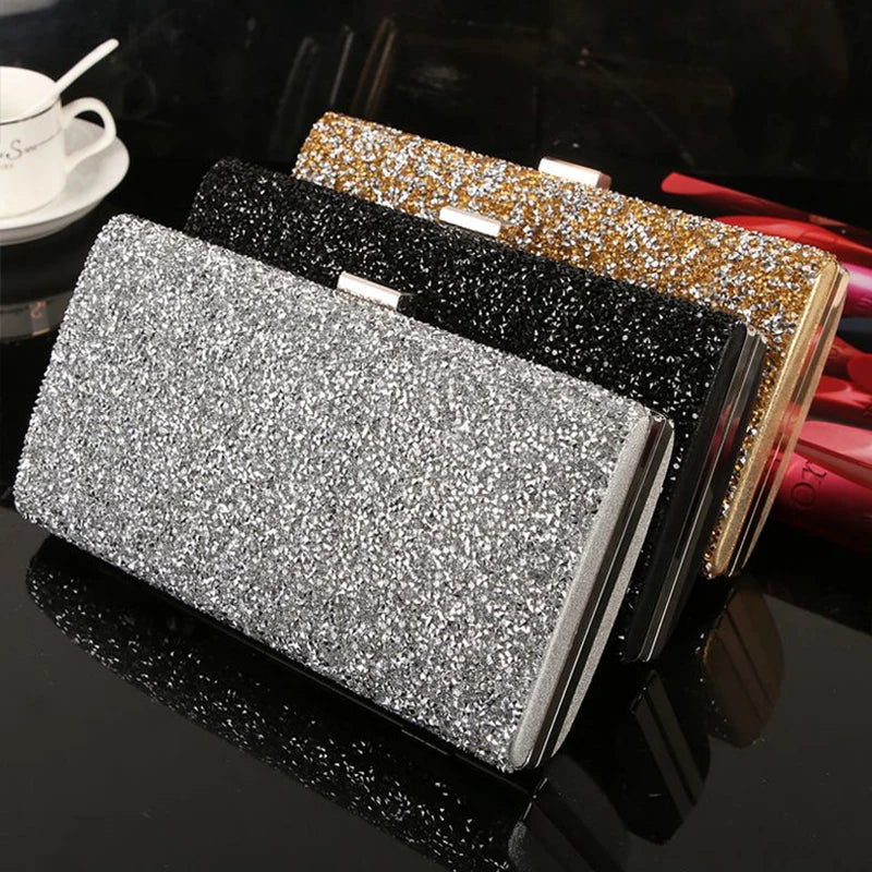 Stella Luxe diamond clutch bag-Elly Rose