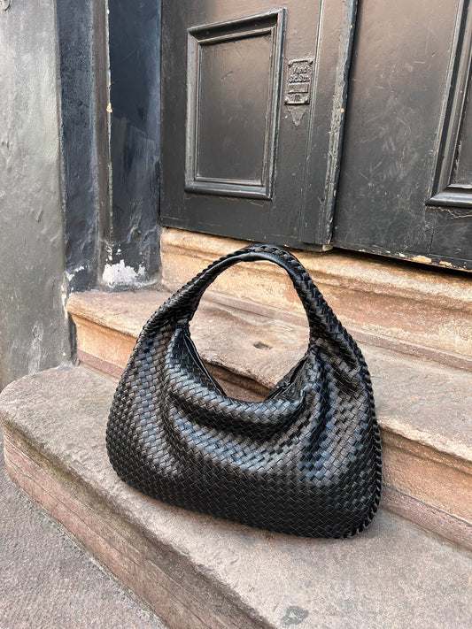 Elegant woven handbag - Viveana-Elly Rose