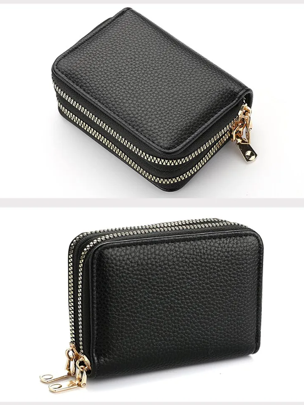 Small wallet with lychee pattern | Trendy and compact-Elly Rose