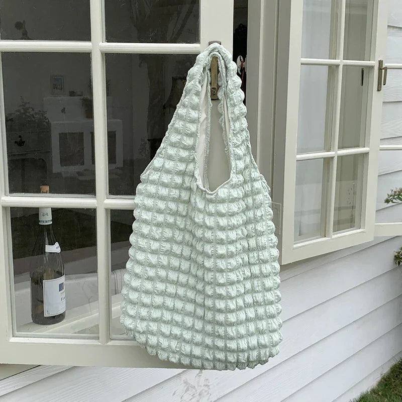 Pleated cloud bag for summer-Elly Rose