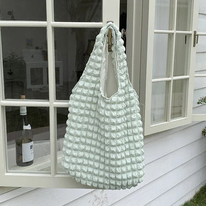 Pleated cloud bag for summer-Elly Rose