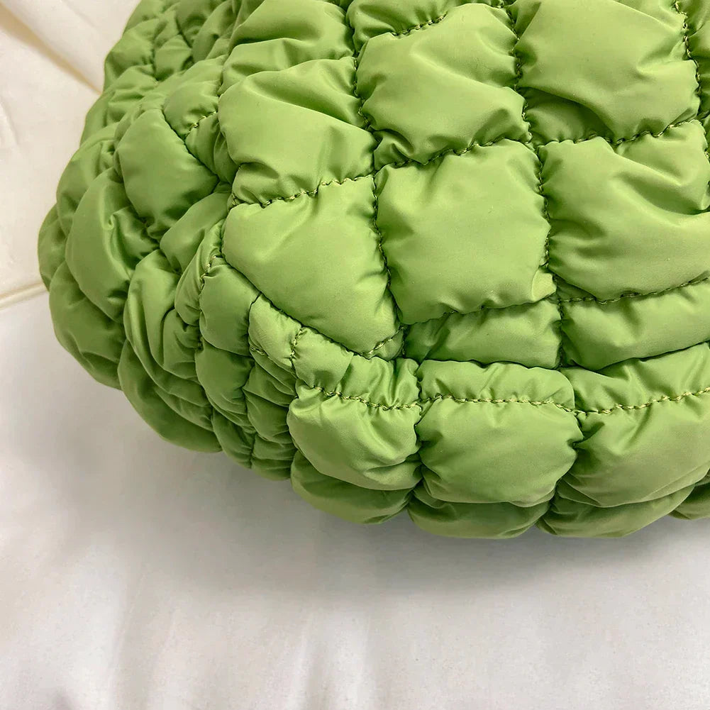 Quilted cloud shoulder bag-Elly Rose