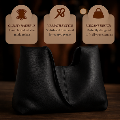 Ninon - Elegant handbag with magnetic closure