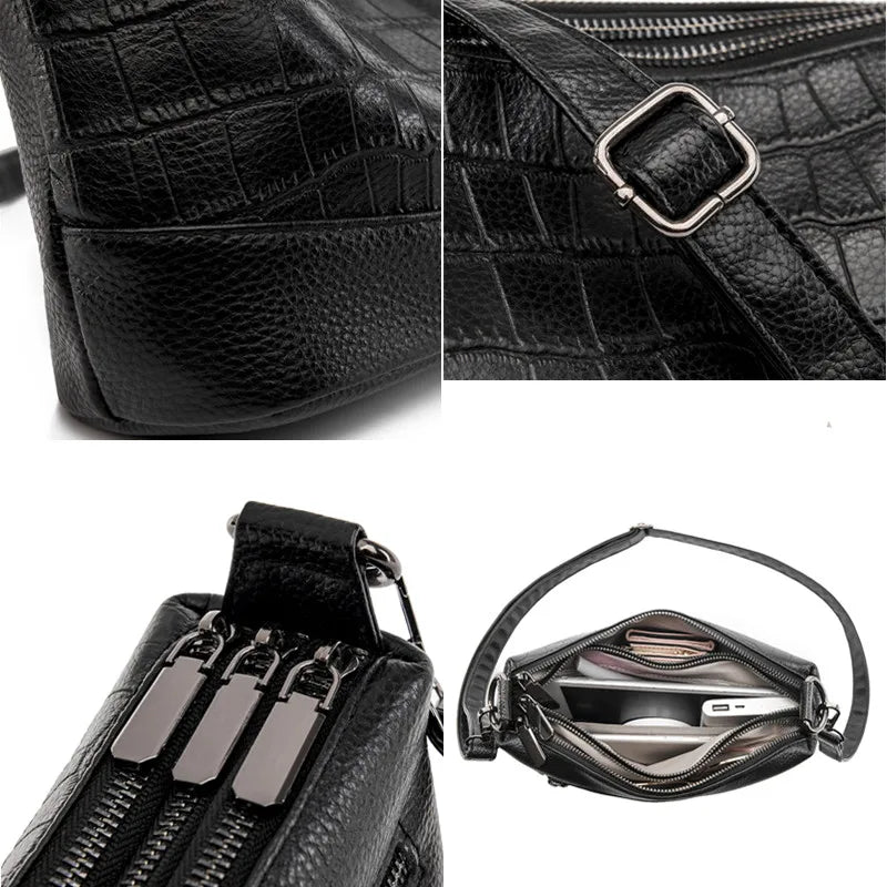 Chic Diva Luxury leather handbag-Elly Rose