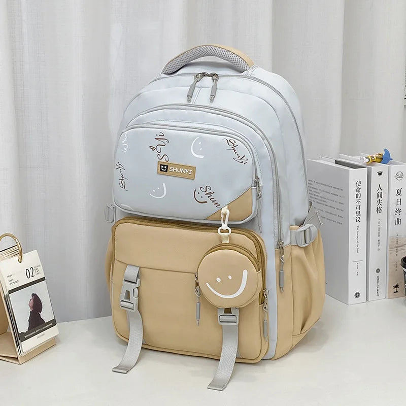 ashly| Cute large capacity laptop travel backpack-Elly Rose