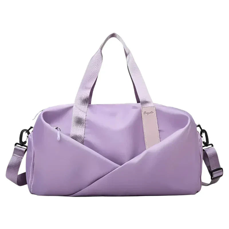 SplitStyle - Women's travel bag with wet/dry divider-Elly Rose