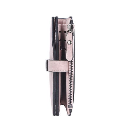 Compact wallet with magnetic loop | Practical and trendy-Elly Rose