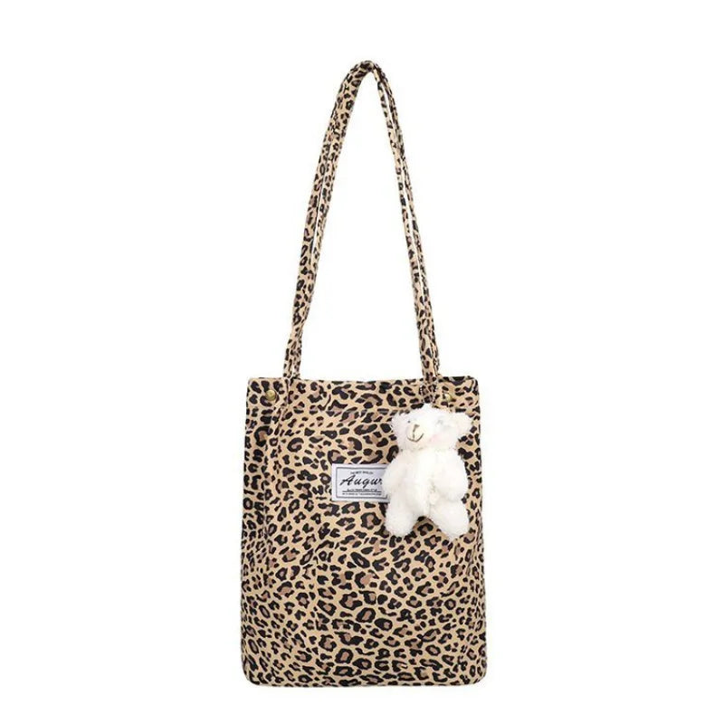 VivaModa chic leopard shoulder bag-Elly Rose