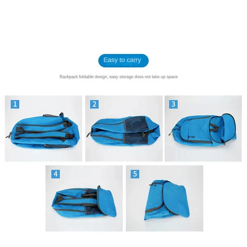 ComfortPack - Ultra-light folding backpack for travel and hiking-Elly Rose