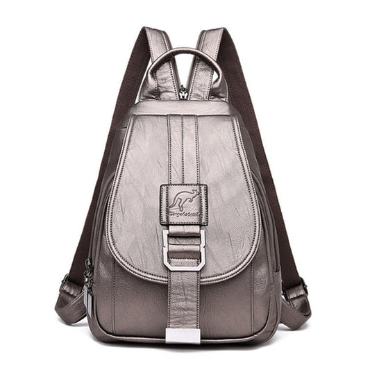 Women's leather backpack - Ada-Elly Rose
