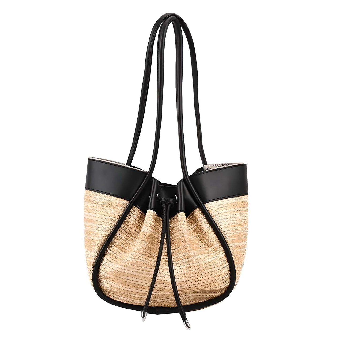 Seichi - Spring straw tote bag-Elly Rose