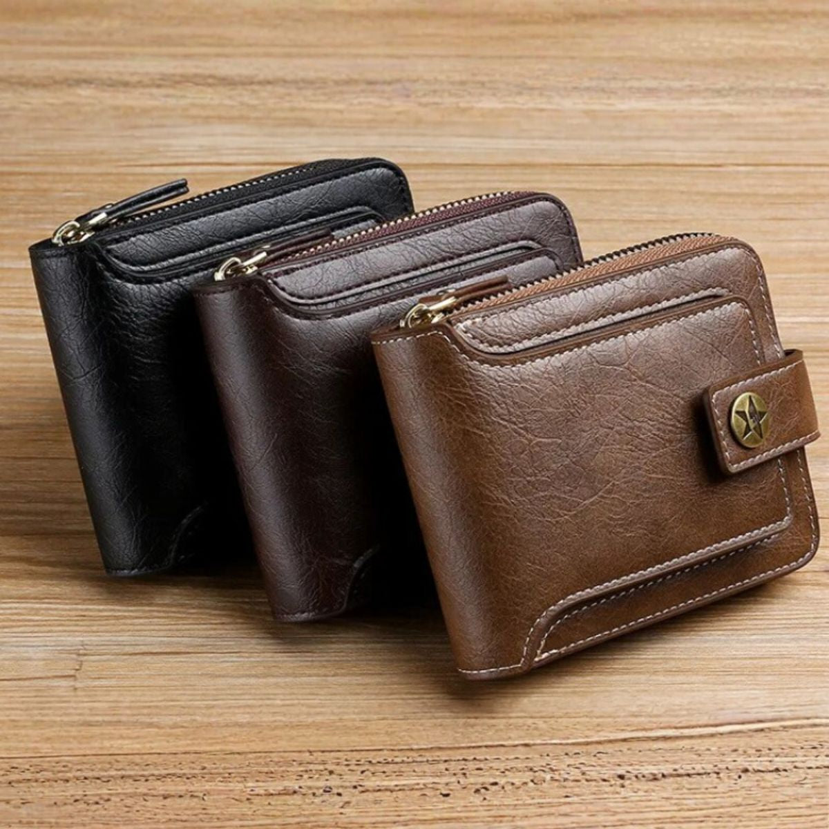 Vintage Leather Wallet | Classic and Elegant