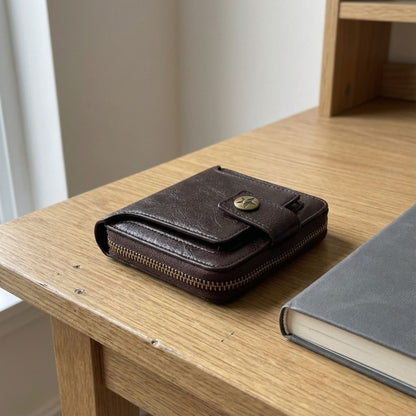 Vintage Leather Wallet | Classic and Elegant
