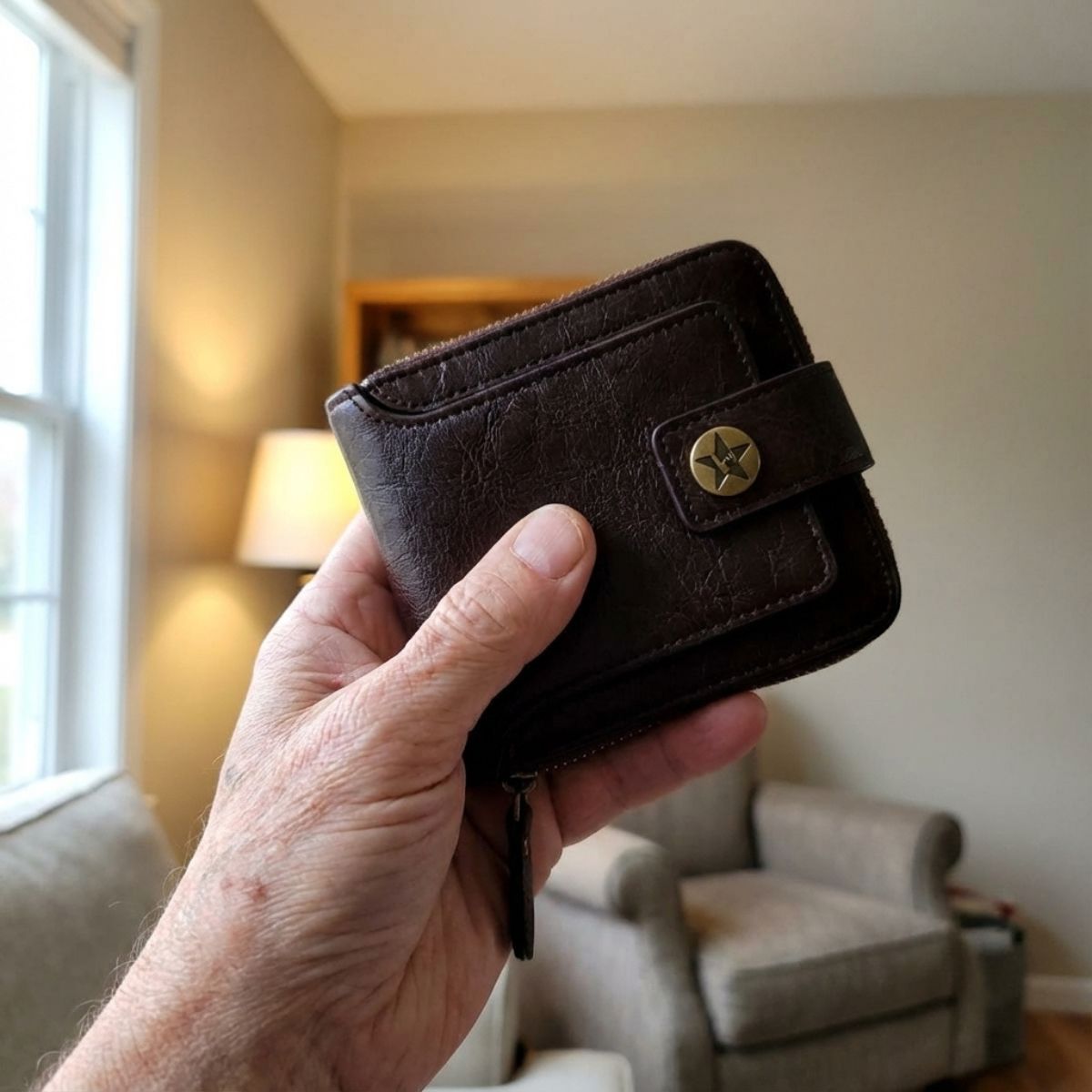 Vintage Leather Wallet | Classic and Elegant
