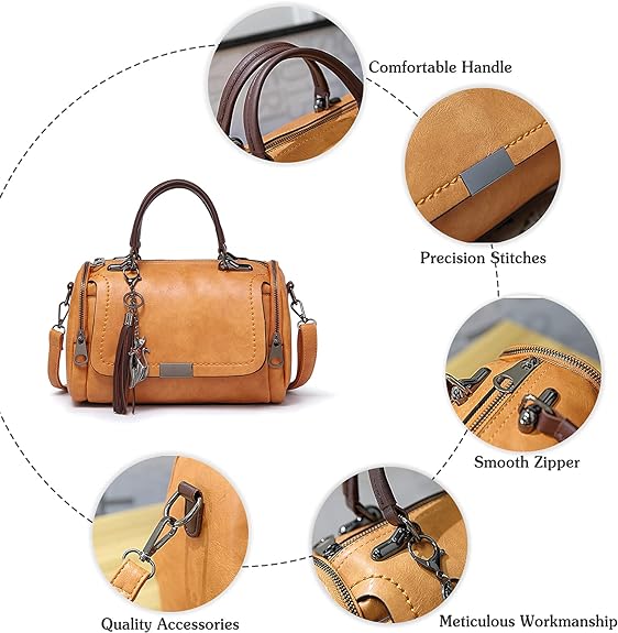 Bella shoulder bag - Charming and versatile-Elly Rose