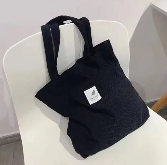 FemmeJet - Trendy corduroy shoulder bag-Elly Rose