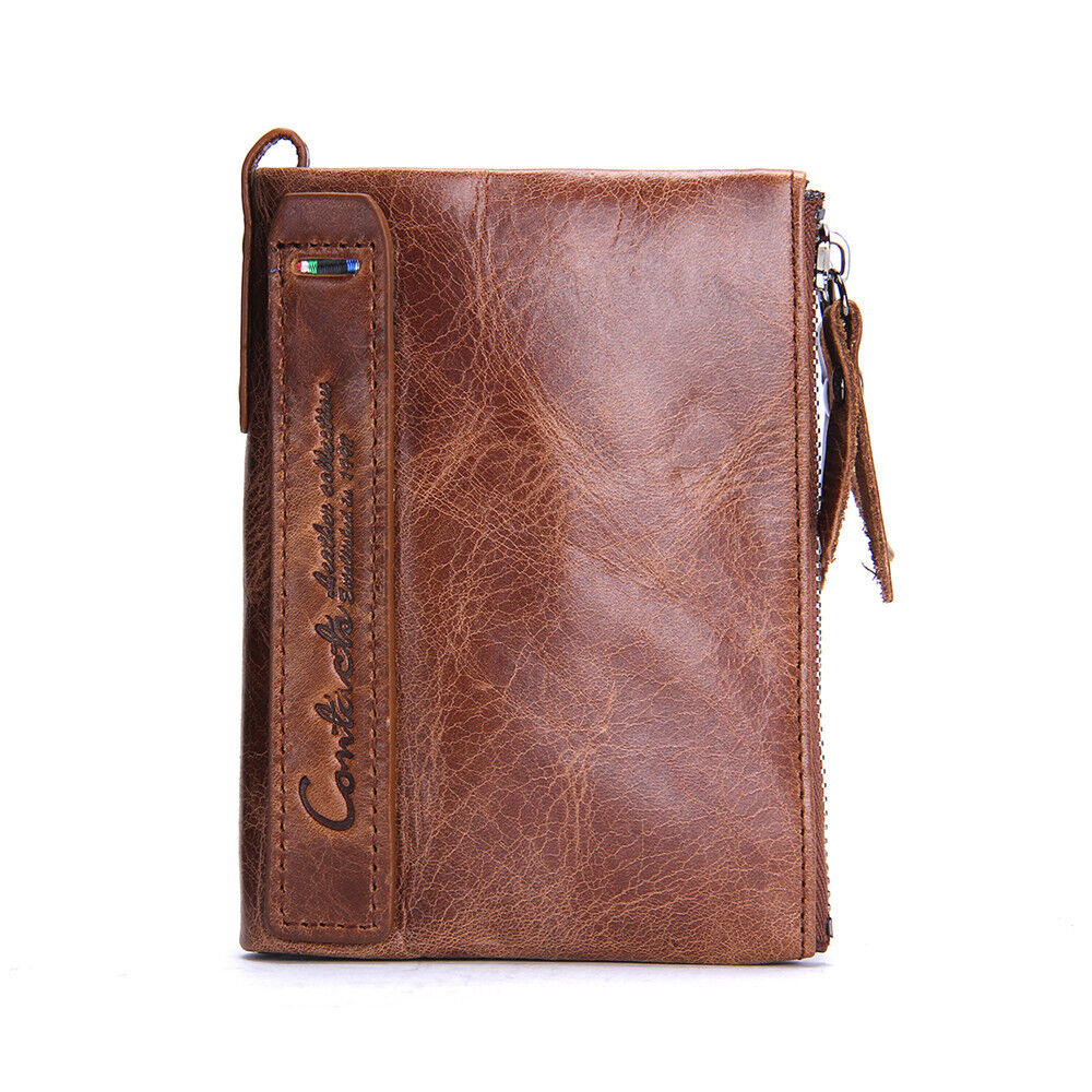 Compact wallet with double zipper closure | Practical and elegant-Elly Rose