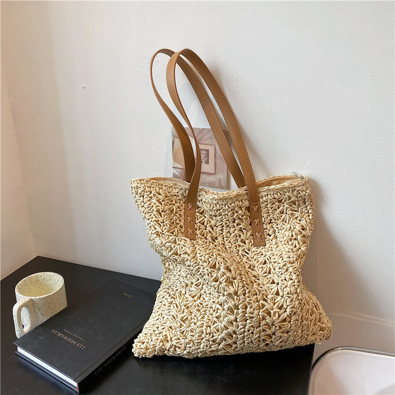 Sosun - Large woven bag-Elly Rose