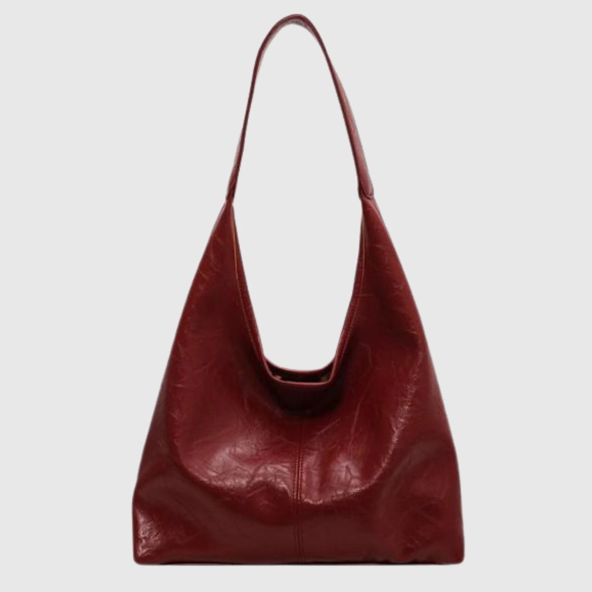 Leather tote bag for women - Linde-Elly Rose