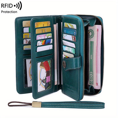 ClassicID - Retro RFID travel wallet-Elly Rose
