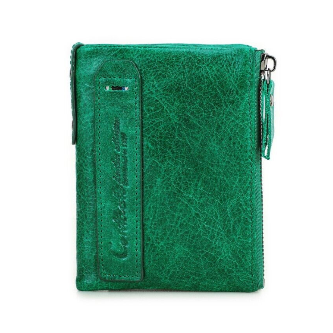 Compact wallet with double zipper closure | Practical and elegant-Elly Rose