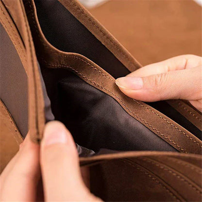 Love - Leather wallet for sons-Elly Rose