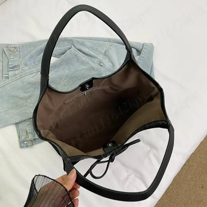 SUZY - Trendy suede shoulder bag for women-Elly Rose