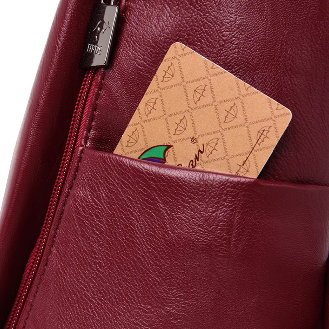 Jessie anti-theft backpack - Spacious and elegant-Elly Rose