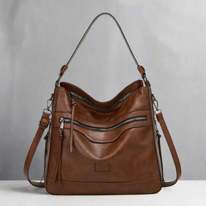 Classic retro leather bag for women - Daphne-Elly Rose
