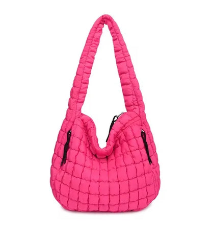 SUPERB - Elegant gathered shoulder bag-Elly Rose