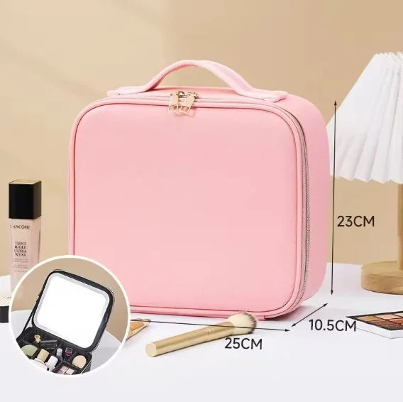 PureGlam - Luxury illuminated make-up bag-Elly Rose