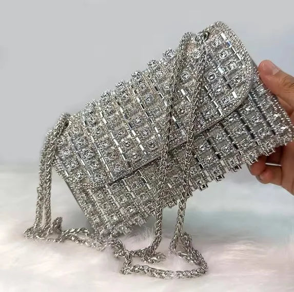 PRESTIGE - Luxury shiny bag for ladies-Elly Rose