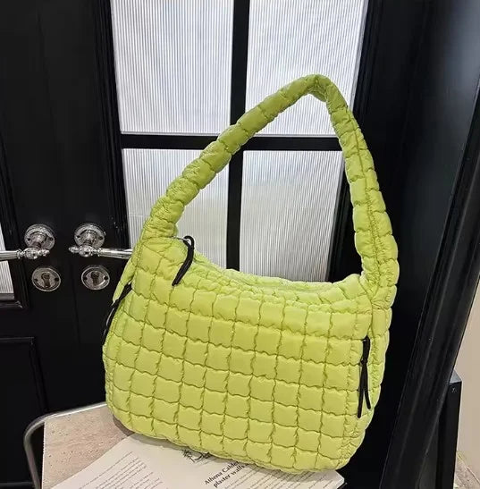 SUPERB - Elegant gathered shoulder bag-Elly Rose